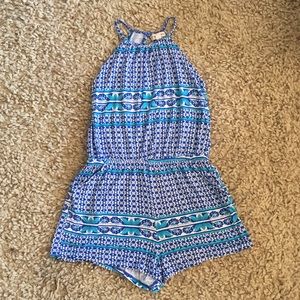 Nordstrom-Girls Patterned Romper